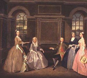 Broke og Bowes-familiene, 1740